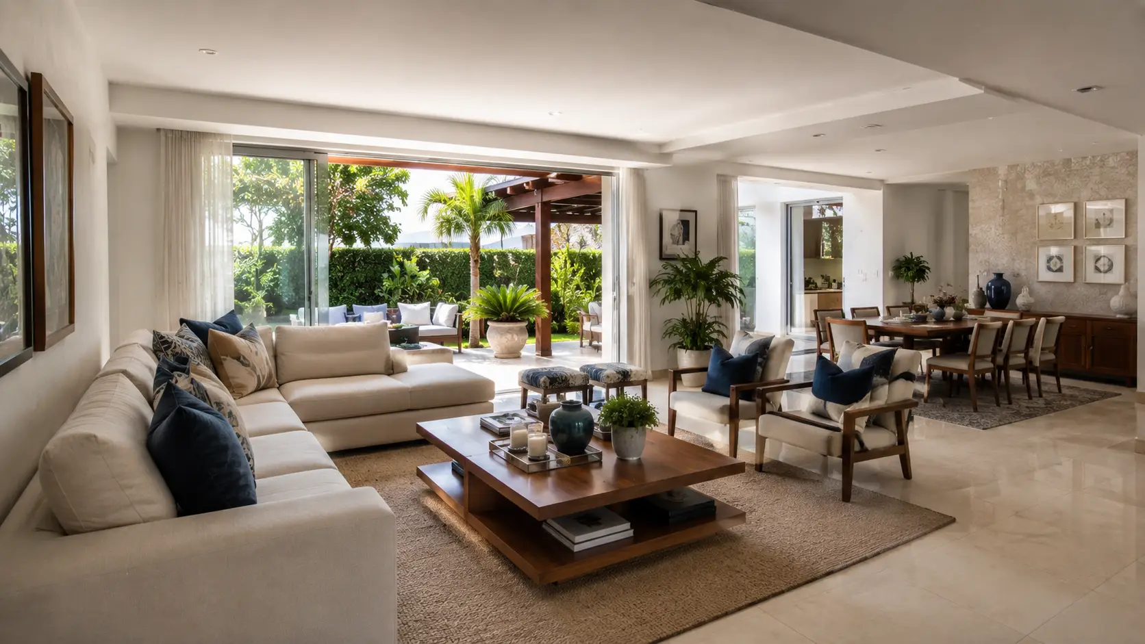 Publicación inmobiliaria bien hecha con título, descripción y precio visibles