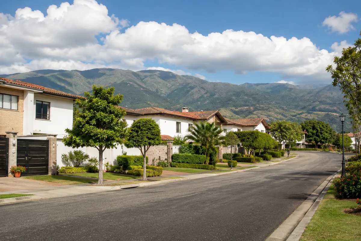Urbanización residencial en San Diego, Carabobo, Venezuela